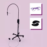 OrgaMo Chance - UV LED Lámpa Fekete (+ UV védőszemüveg + UV védő szilikon szemhéjtapasz + UV webinar)
