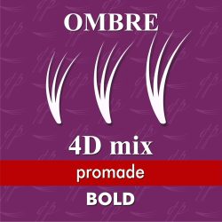Promade 4D Mix BOLD Ombre Red