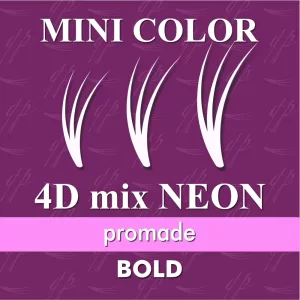 Promade 4D Mix BOLD Mini Color - Pink Neon 