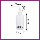 Pipettás szempilla öblítő flakon 250 ml
