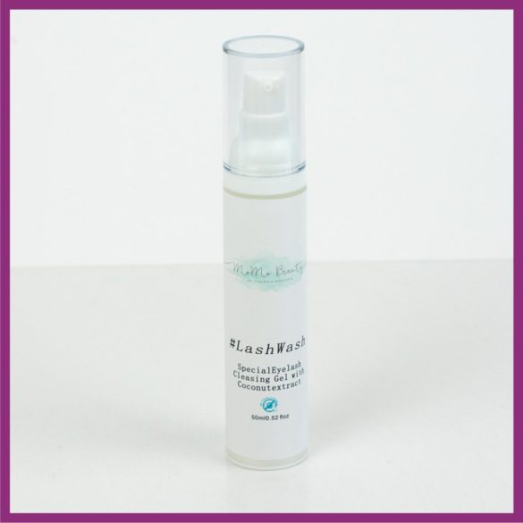 Szempilla és szemöldök tisztító zselé kókusz kivonattal - #LashWash 50ml