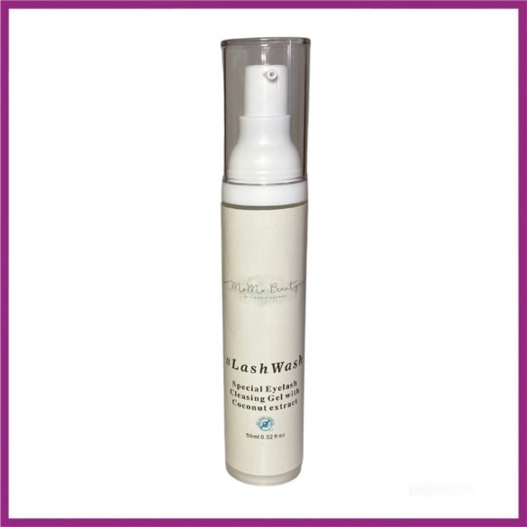Szempilla és szemöldök tisztító zselé kókusz kivonattal - #LashWash 50ml