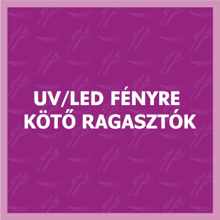 UV/LED fényre kötő ragasztók